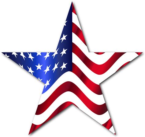 Starflagflag Of The United States American Flag Star Png Clipart