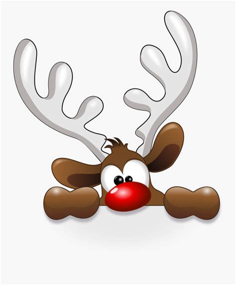 Clip Art Funny Reindeer  Freeuse Fun Cute Christmas Clipart Free