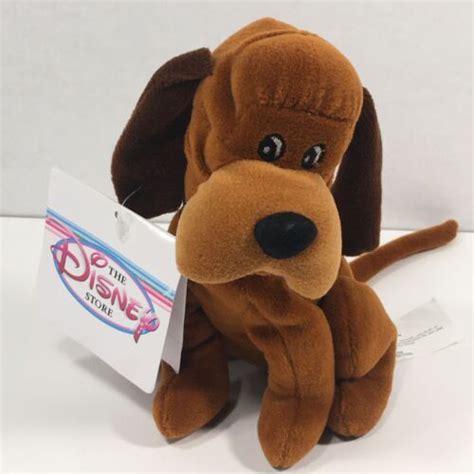 Disney Store Lady And The Tramp Trusty Bean Bag Plush Dog 8 Stuffed