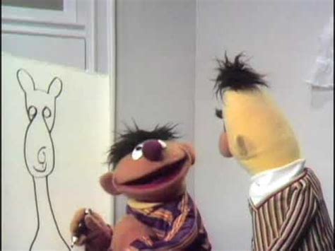 Ernie Tries To Draw A Llama And The Number Parts YouTube
