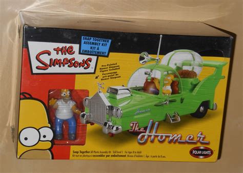 The Homer Snap Together Assembly Model Car Kit Simpson Simpsons