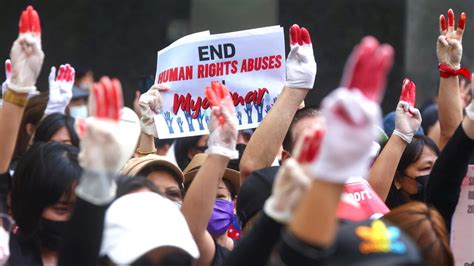 Several Dead As Myanmar Security Forces Fire At Protesters Calling For Spring Revolution