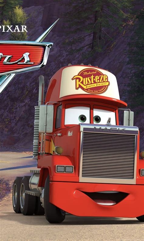 Mack The Truck From Disney Pixars Movie Cars Desktop Wallpapers