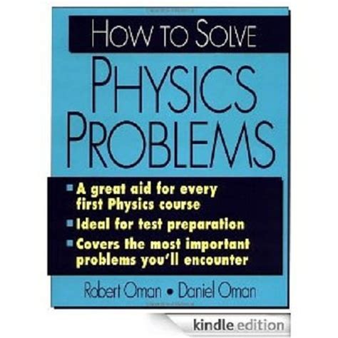 How To Solve Physics Problems Coles Notes By Various Goodreads