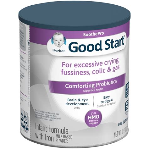 Gerber Good Start Soothe Hmo Non Gmo Powder Infant Formula 124 Oz