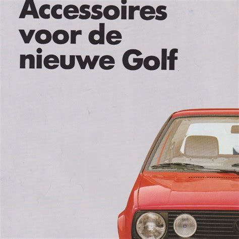 Golf Mk2 Votex Accessories Brochure Pdf File Golf Mk2 Parts