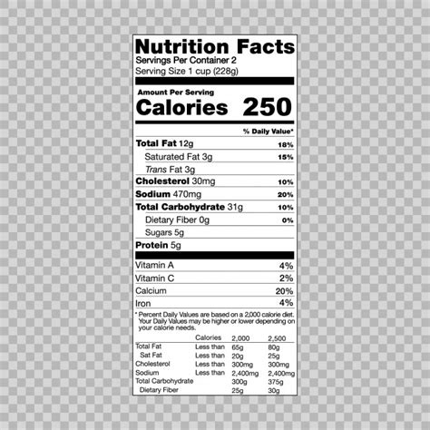 Free free soap label template unique food label template word nutritional format free collection nutrition facts label template for packaging editable blank word sample Label Ideas 2020: 35 Nutrition Label Template Free