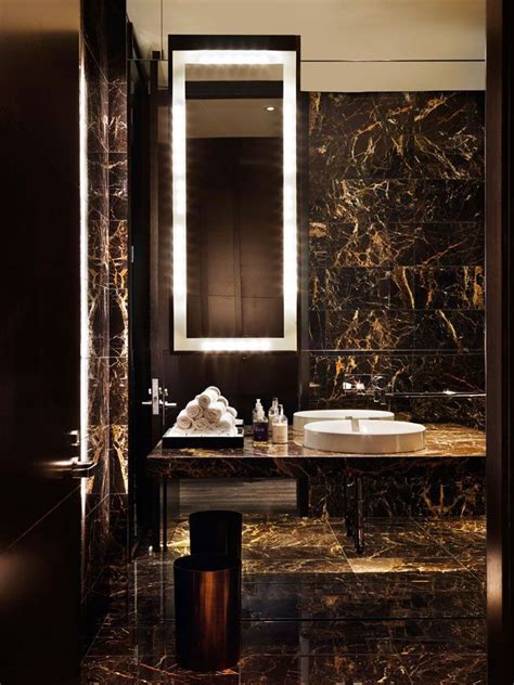 Bagno In Marmo Nero 06 Modern Luxury Bathroom Trendy Bathroom