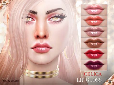 Vixella Cc Tumblr Pralinesims Sweet And Glossy Lips In 45