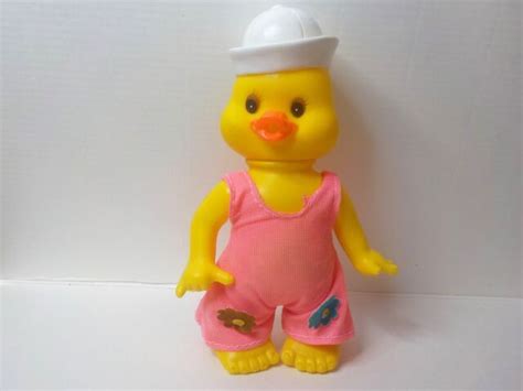 Vintage Easter Sailor Duck Sucks Its Thumb Doll 6 Poseable Vinyl