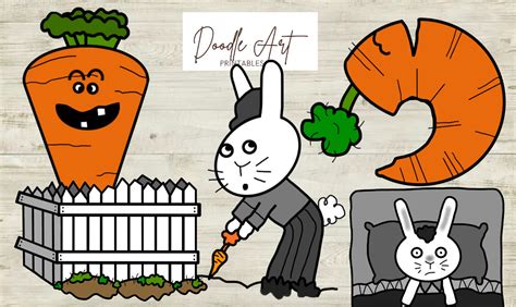 Creepy Carrots Clip Art Pack