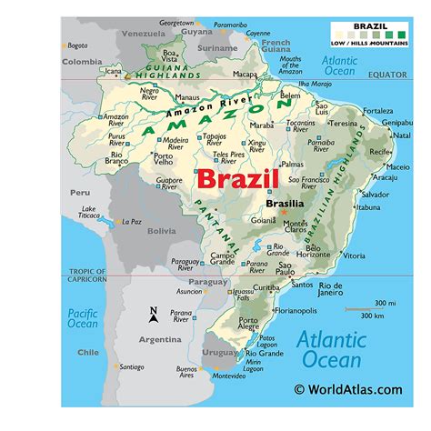 Brazil Maps And Facts World Atlas