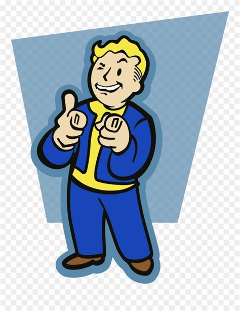 Library Of Fallout 4 Vault Boy Freeuse Png Files Clipart