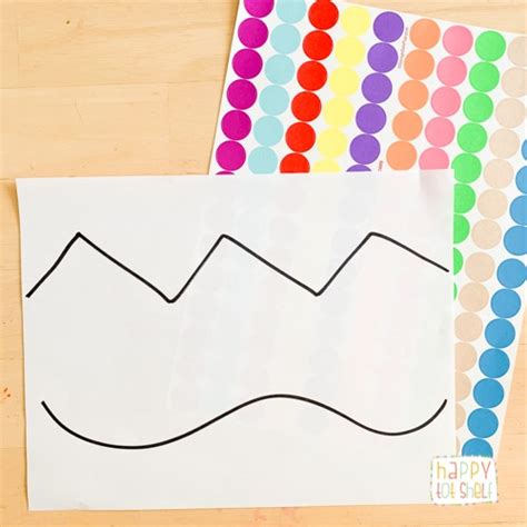 25 Super Easy Dot Stickers Learning Activities For Preschoolers
