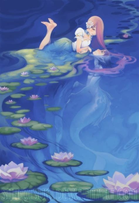 Sasusaku Mermaid Au Mermaid Art Fantasy Art Anime Art