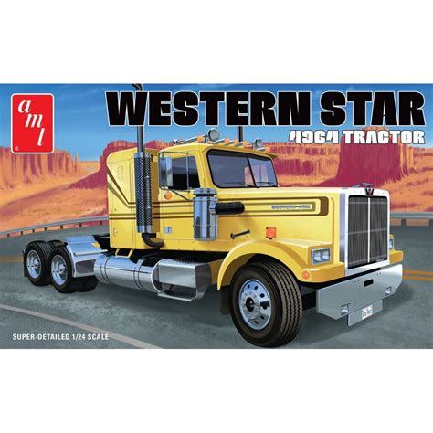 Amt1300 124 Western Star 4964 Tractor Truck Model Kit