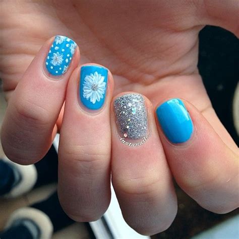 See more ideas about cute nails, nail designs, beautiful nails. 29 Adorable Blue Nail Designs for 2018 - Pretty Designs