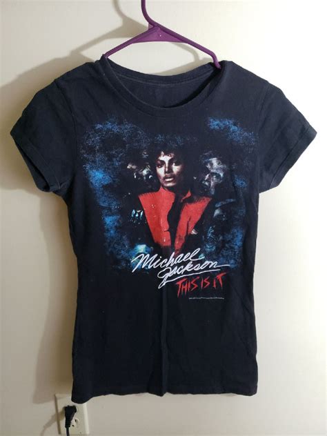Womens Michael Jackson 2009 Shirt S On Mercari Michael Jackson