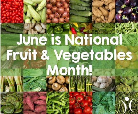June Is National Fruit And Vegetables Month Unfranchise Blog