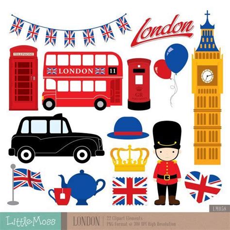 London Clipart British Clipart England Clipart Etsy Clip Art