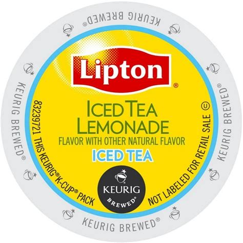Lipton Iced Tea Lemonade K Cup Portion Pack For Keurig Brewers 22