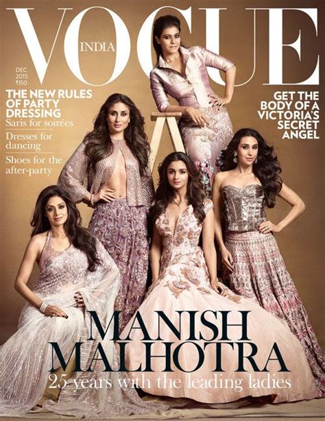 vogue s december cover features bollywood divas from across generations looking glorious af
