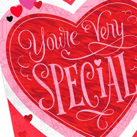 You're Very Special Jumbo Valentine's Day Card, 19.25