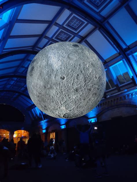 This Huge Replica Of Moon In Natural History Museum London Natural