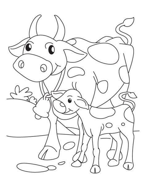 Happy Cow Coloring Page Free Printable Coloring Pages For Kids