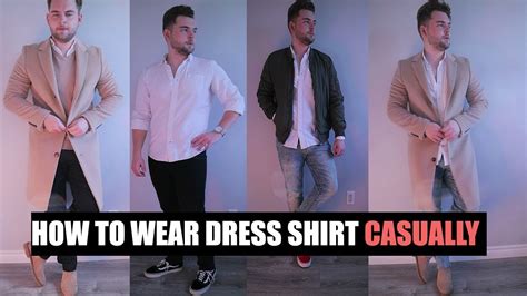 How To Wear A Dress Shirt Formally And Casually Suits Expert Vlrengbr