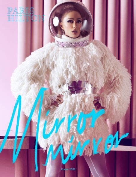 Paris Hilton Mirror Mirror Magazine June 2022 Cover Photo Netherlands