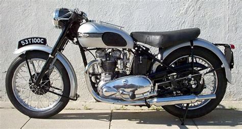1953 Triumph Tiger T100c Classic Motorcycle Pictures