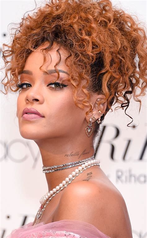 Rihanna From The Best Celebrity Curly Hairstyles E News