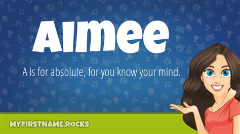 Aimee First Name Personality And Popularity