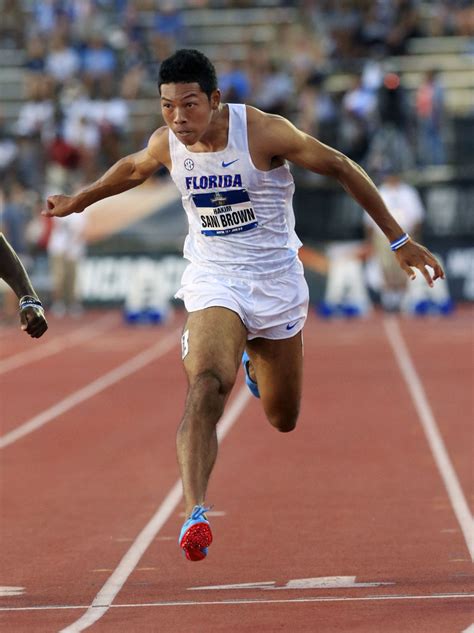 He is one of the most exciting japanese prospects for the olympics, with an even more interesting background, meet the man that japan and the world will. Sani Brown runs 9.97 in 100 m for Japan national record