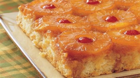 Maybe you would like to learn more about one of these? Pineapple Upside-Down Cake recipe from Betty Crocker