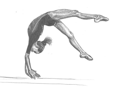 Gymnastics By Artimis1993 On Deviantart Dancing Drawings Gymnastics