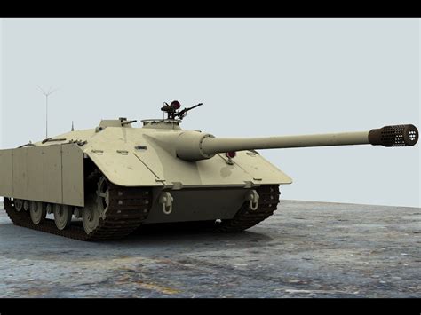 E 100 Tank Destroyer Concept Tanks Military Armored Vehicles