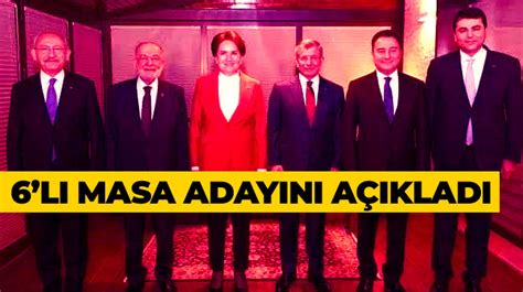 Altılı Masanın Adayı Kemal Kılıçdaroğlu Oldu Kılıçdaroğlundan İlk Açıklama Geldi Ereğli