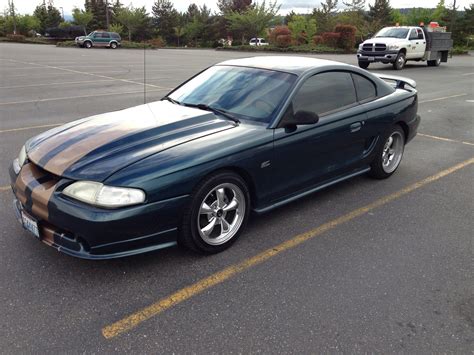 You also need more horsepower in order to keep accelerating the car. 1994 Ford mustang gt horsepower