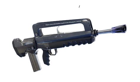 Fortnite Scar Fortnite New Burst Rifle Hd Png Download Original