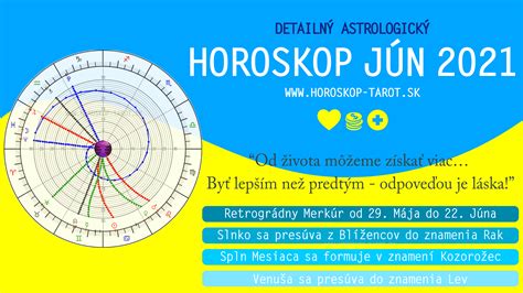 mesačný horoskop jún 2021 časť 1 horoskopy od veštkyne