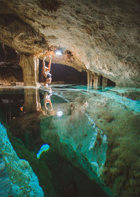 The Stunning Underground Cenote Tak Be Ha In Tulum Mexico Visit Our
