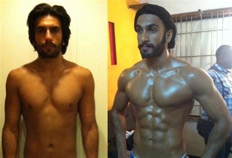 Ranveer Singh Got Jacked As Hell In Just Weeks Heres A Before After Picture For Proof