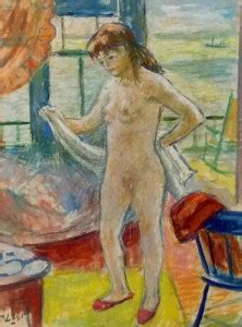 Nude At Veranda Janus Galleries