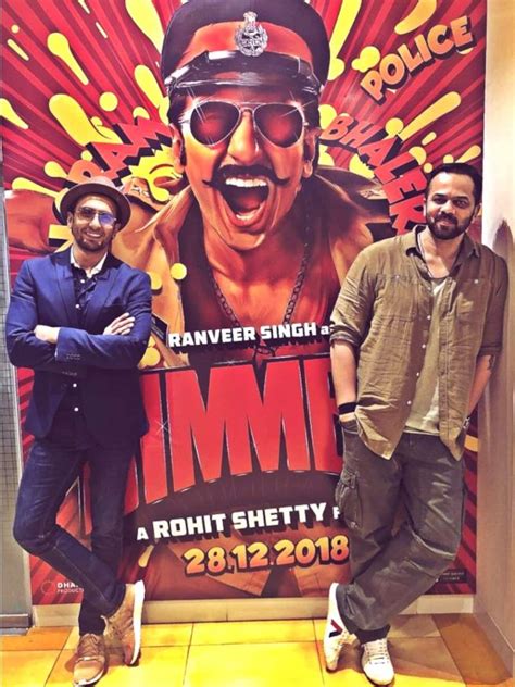 Ranveer Singh And Rohit Shetty Kickstart Simmba And We Cant Keep Calm View Pic Bollywood