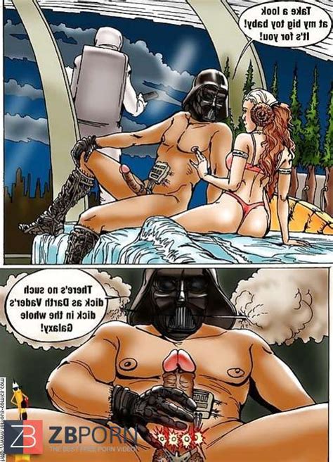 Handsome Three Way With Darth Vader Padme And Yoda Zb Porn