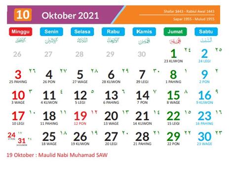 Kalender 2021 Lengkap Cek Tanggal Libur Nasional 2021 Harpitnas