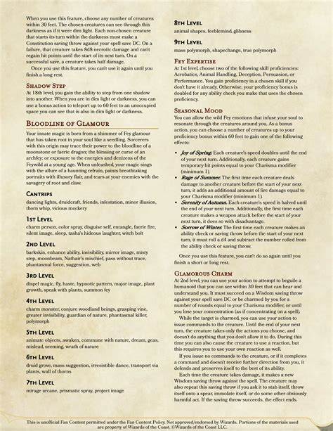 The 5e Sorcerer Reloaded Become A Living Vessel For Magical Forces