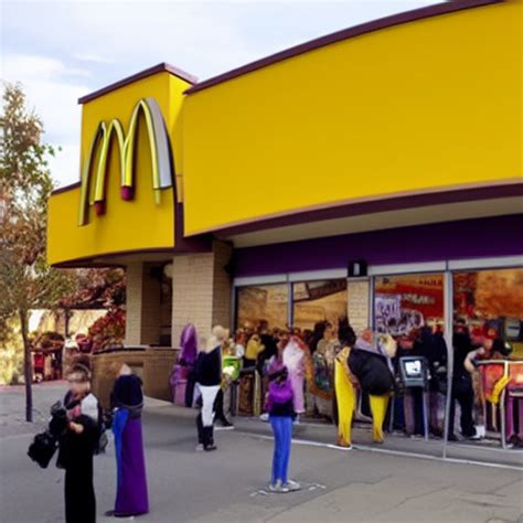 Krea Ai Thanos Waiting In Line At A Mcdonalds Post Impres